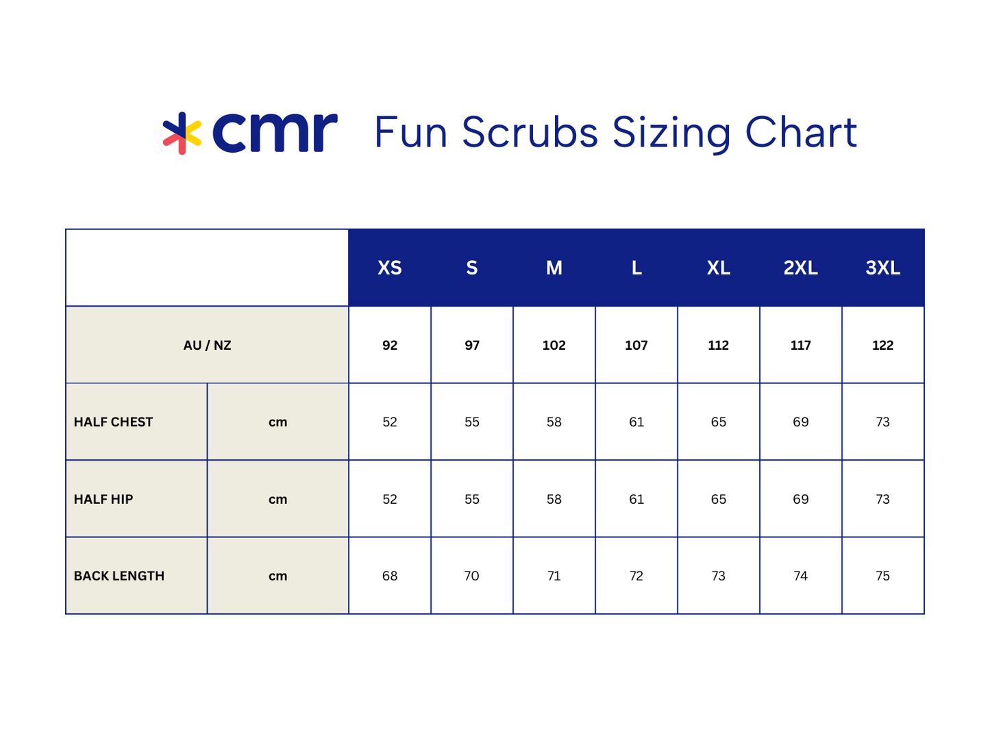 Unisex cmr Fun Scrubs